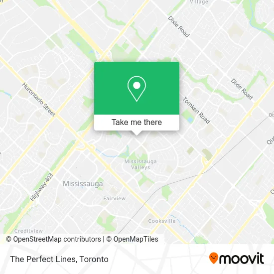 The Perfect Lines map