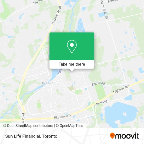 Sun Life Financial map