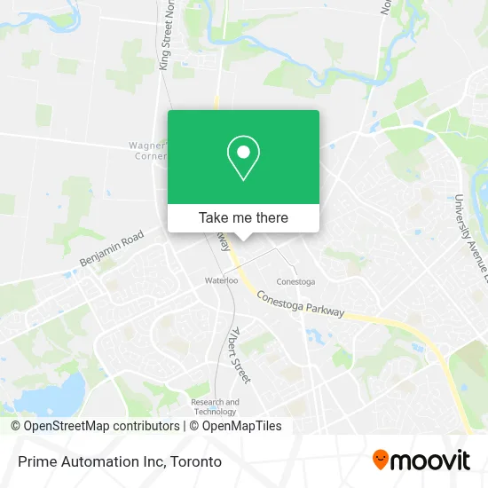 Prime Automation Inc map