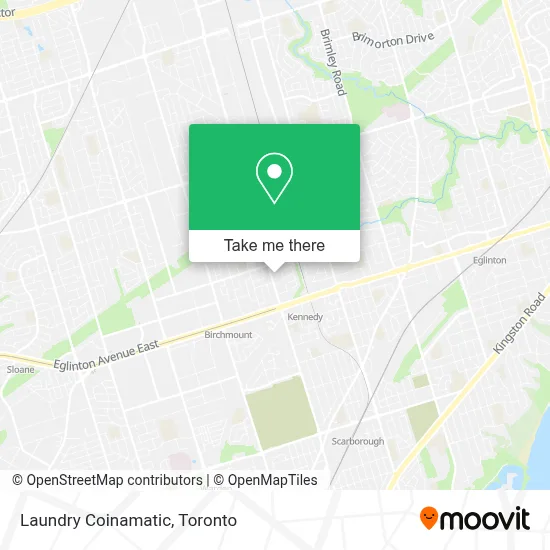 Laundry Coinamatic map