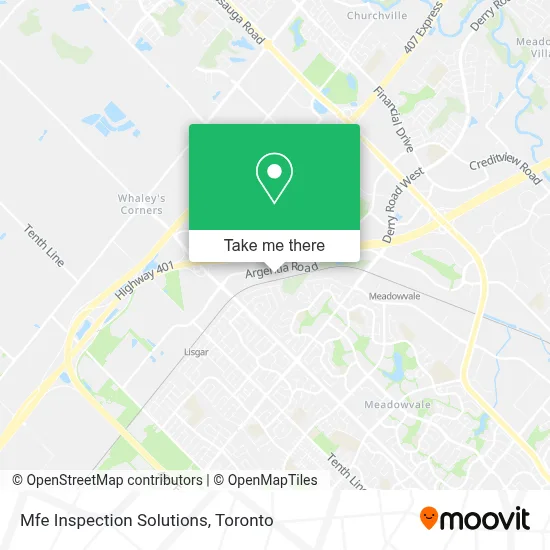 Mfe Inspection Solutions map