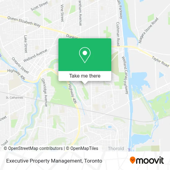 Executive Property Management map