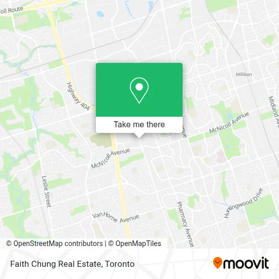 Faith Chung Real Estate map