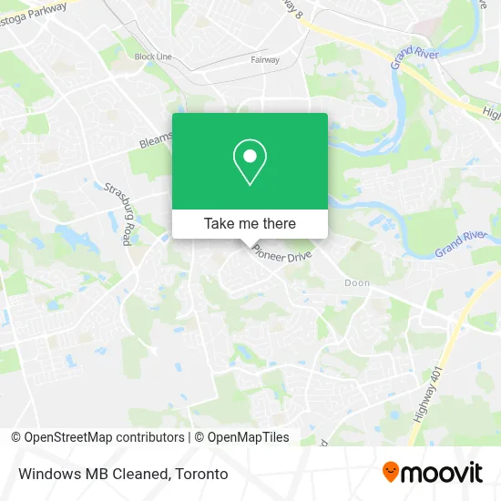 Windows MB Cleaned map