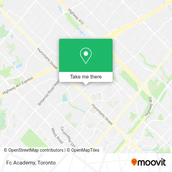 Fc Academy map
