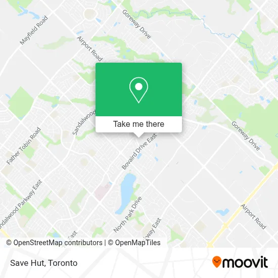 Save Hut map