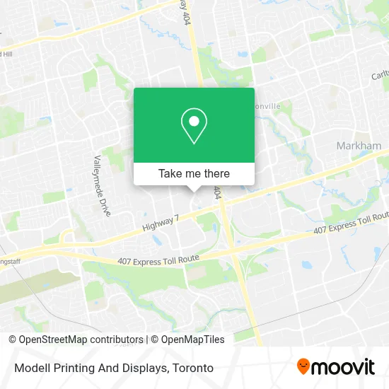 Modell Printing And Displays map