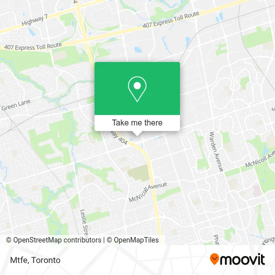 Mtfe map
