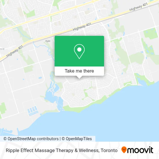 Ripple Effect Massage Therapy & Wellness map