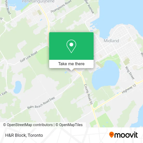 H&R Block map