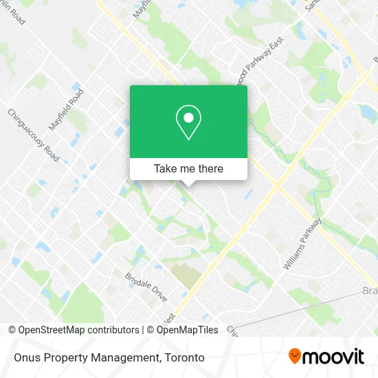 Onus Property Management map