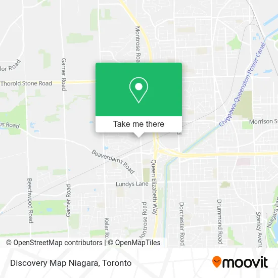Discovery Map Niagara map