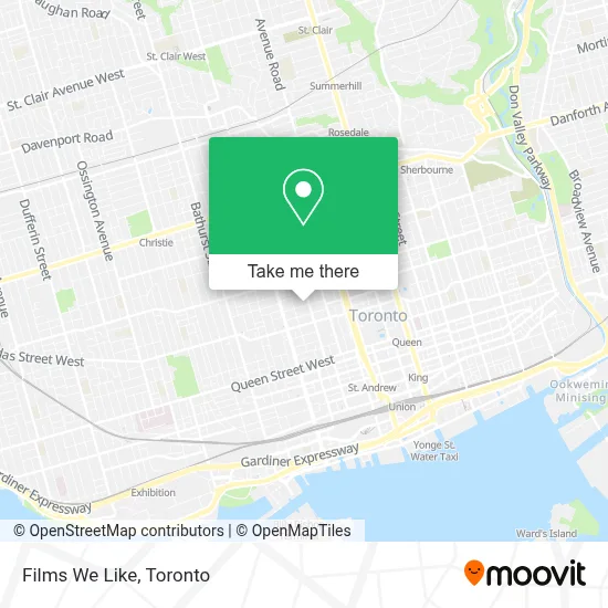 Films We Like map