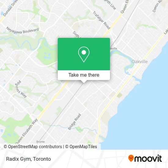 Radix Gym map