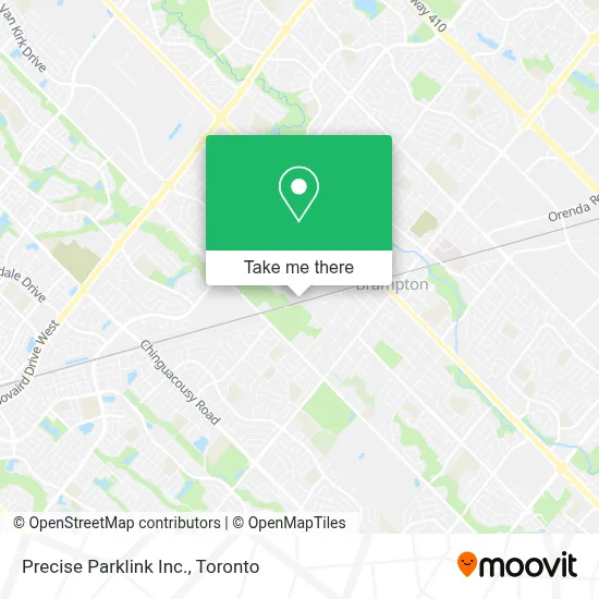 Precise Parklink Inc. map