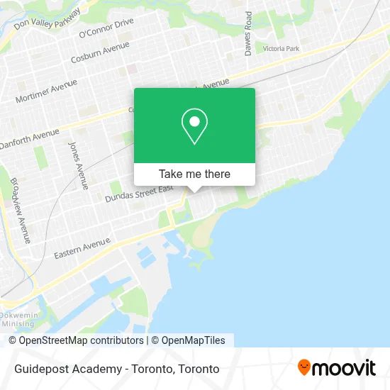 Guidepost Academy - Toronto map