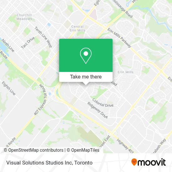 Visual Solutions Studios Inc map