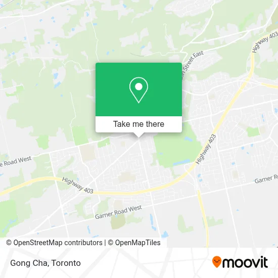 Gong Cha map