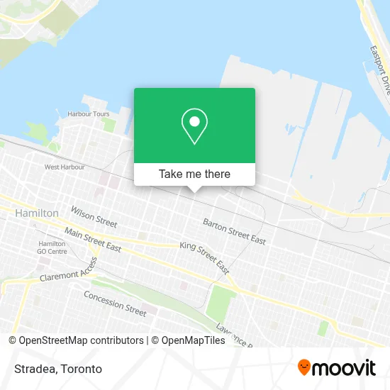 Stradea map