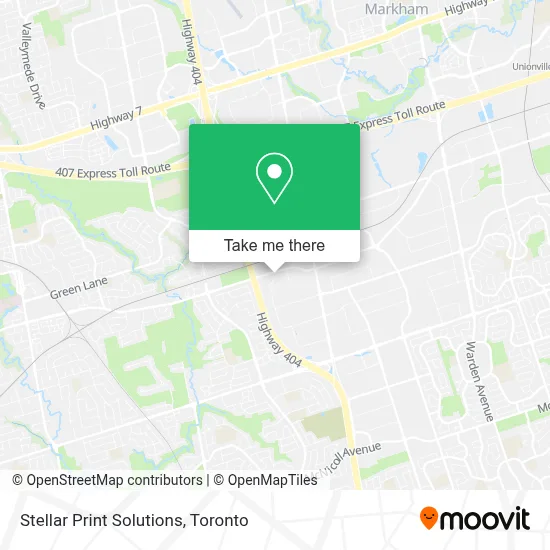 Stellar Print Solutions map