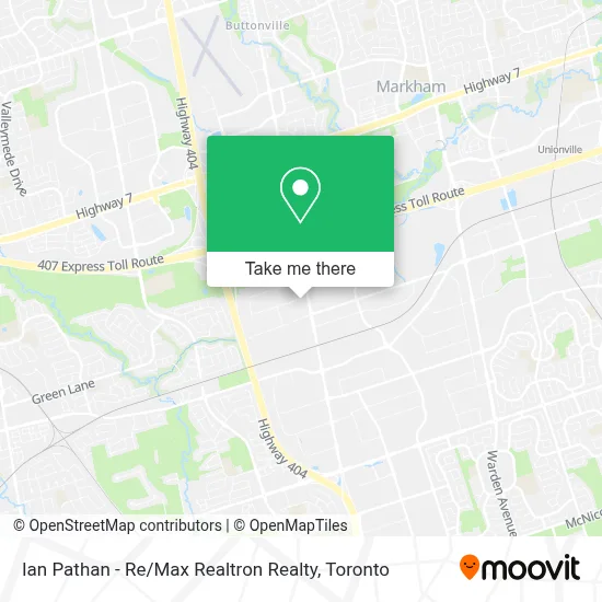 Ian Pathan - Re / Max Realtron Realty map