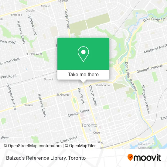 Balzac's Reference Library map