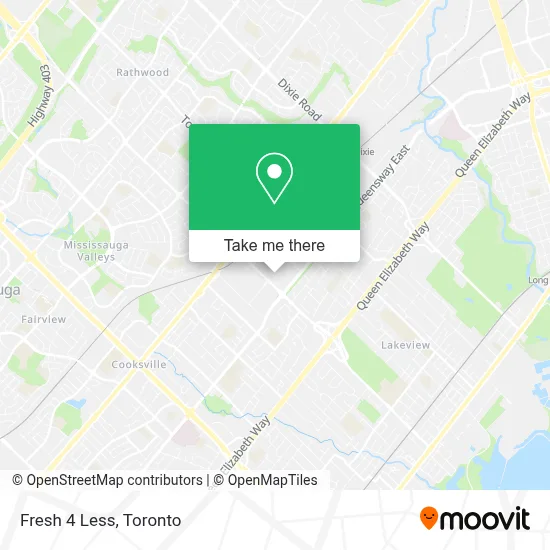 Fresh 4 Less map