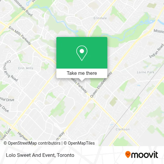 Lolo Sweet And Event map