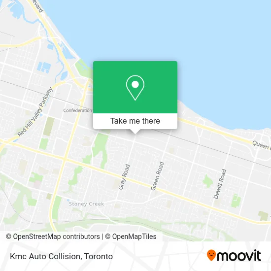 Kmc Auto Collision map