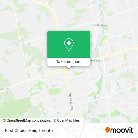 First Choice Hair map