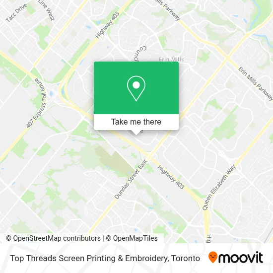 Top Threads Screen Printing & Embroidery plan