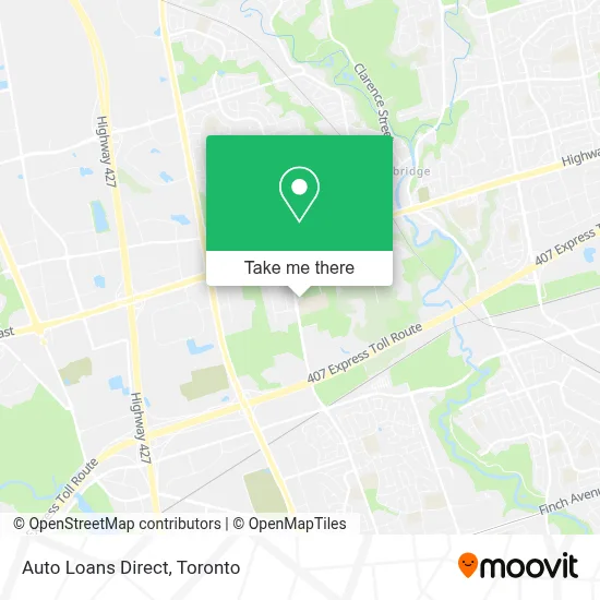 Auto Loans Direct map
