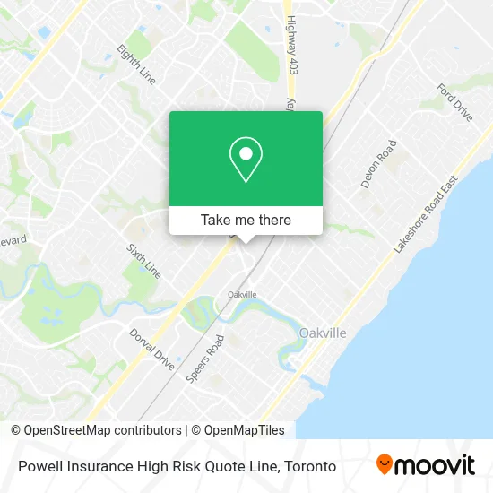 Powell Insurance High Risk Quote Line map