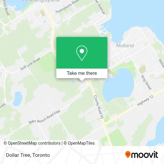 Dollar Tree map