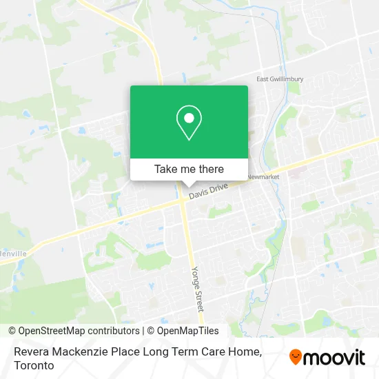 Revera Mackenzie Place Long Term Care Home map