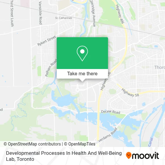 Developmental Processes In Health And Well-Being Lab map
