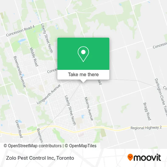 Zolo Pest Control Inc map