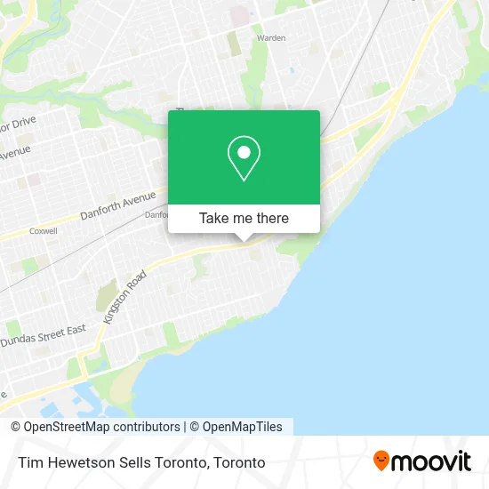 Tim Hewetson Sells Toronto map