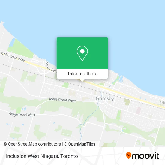 Inclusion West Niagara map