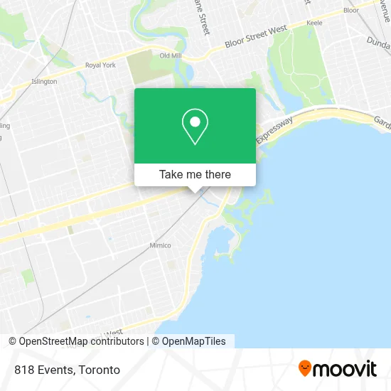818 Events map