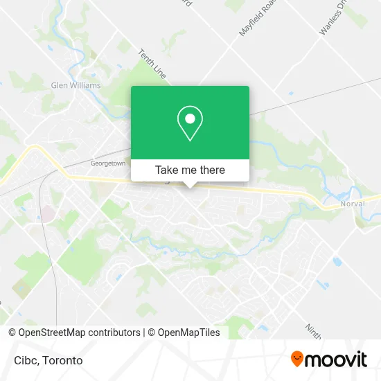 Cibc map
