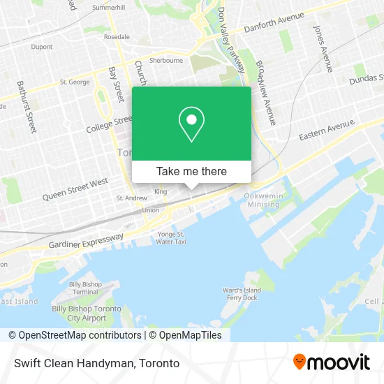 Swift Clean Handyman map