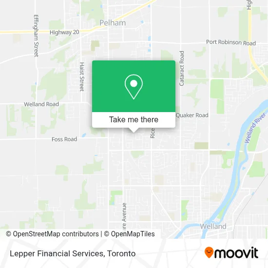Lepper Financial Services map
