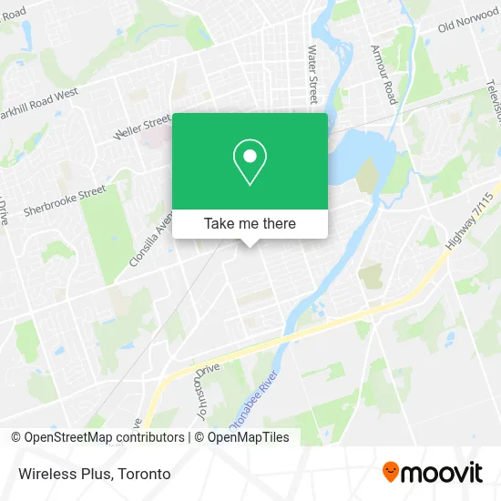 Wireless Plus map