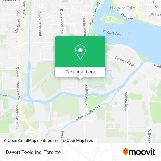 Davert Tools Inc map