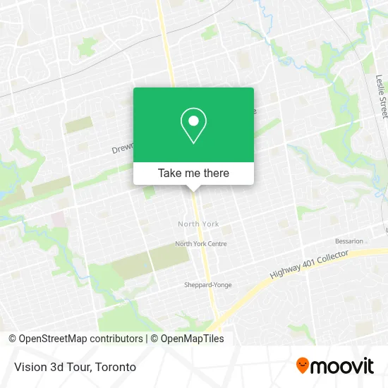 Vision 3d Tour map