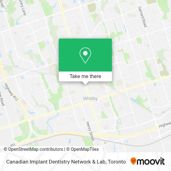 Canadian Implant Dentistry Network & Lab map