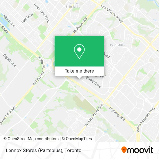 Lennox Stores (Partsplus) map