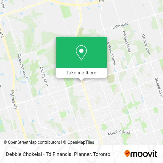 Debbie Chokelal - Td Financial Planner plan