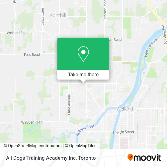 All Dogs Training Academy Inc map